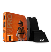 KT Tape PRO, Precut 10" Strip (150 each) — for Athletic Taping and Joint Support