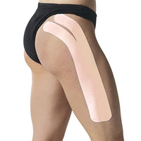 SpiderTech Pro-Cut Kinesiology Tape, Hip, Gentle — for Athletic Taping and Joint Support