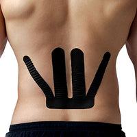 SpiderTech Pro-Cut Kinesiology Tape, Lower Back — for Athletic Taping and Joint Support