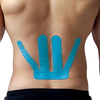 SpiderTech Pro-Cut Kinesiology Tape, Lower Back — for Athletic Taping and Joint Support