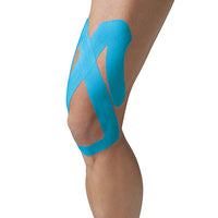 SpiderTech Pro-Cut Kinesiology Tape, Knee, Black, Pack of 4 — for Athletic Taping and Joint Support