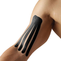 SpiderTech Pro-Cut Kinesiology Tape, Small Fan, Pack of 20 — for Athletic Taping and Joint Support