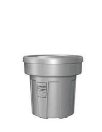 Cortech Flame Retardant Waste Receptacle with Lid Cobra Can