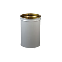 Justrite 55 Gallon, Cease-Fire Waste Receptacle, Safety Drum Can Only, Gray