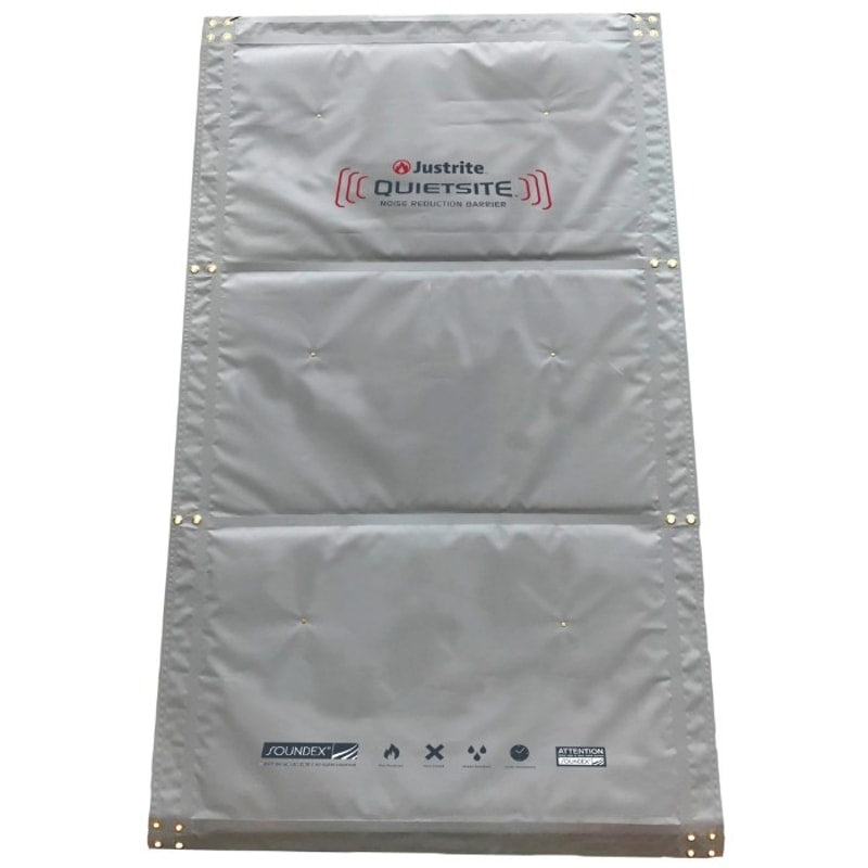 Justrite 26464 Quietsite Sound Barrier Basic Panel 4 by 8