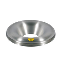 Justrite 12/15 Gallon Aluminum Head for Cease-Fire Waste Receptacle Safety Drum Can