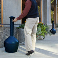 Justrite Elite Smoker Cease-Fire Cigarette Butt Receptacle