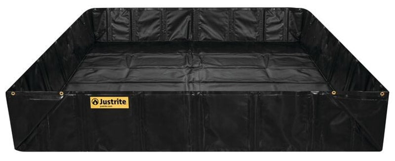Justrite 28065 Angle Bracket Spill Berm Dim 4x4x12 119 Gallon