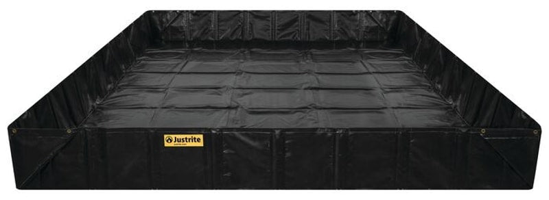 Justrite 28065 Angle Bracket Spill Berm Dim 4x4x12 119 Gallon