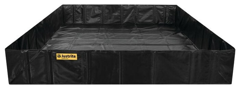 Justrite 28065 Angle Bracket Spill Berm Dim 4x4x12 119 Gallon