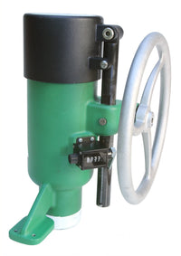 Justrite Aerosolv 360 System for Recycling Aerosol Cans, Premium Puncturing Unit, High-Efficiency Filter, Wire, and Goggles