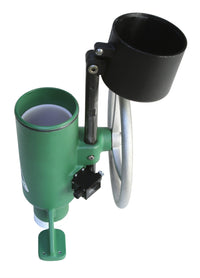Justrite Aerosolv 360 System for Recycling Aerosol Cans, Premium Puncturing Unit, High-Efficiency Filter, Wire, and Goggles