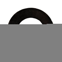 Justrite Neoprene Replacement Gasket for Aerosolv Aerosol Can Disposal System, 2" ID