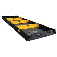 Justrite Decon QuickBerm, 4-Zone, 6'W x 20'L x 8"H