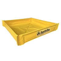 Justrite 28585 Collapsible Utility Tray 5 Gallon Capacity Spill Control