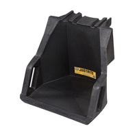 Justrite EcoPolyBlend Drum Management Dispensing Shelf Mounts to Stack Module, Recycled Polyethylene