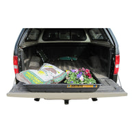 Justrite EcoPolyBlend Spill Tray, Indoor or Outdoor Use, Rigid, Recycled Polyethylene