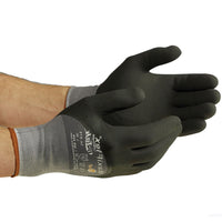 JJ Keller MaxiFlex Ultimate 3/4-Dip Micro-Foam Nitrile Coated Seamless Knit Glove