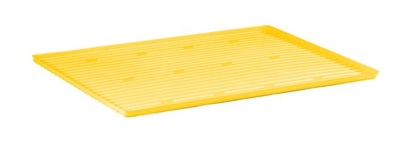 Justrite 29051 Yellow Polyethylene Tray Sump For 29936 12 15 Gallon Compac 22 Gallon Slimline Safety Cabinets