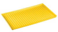 Justrite 29052 Yellow Poly Tray 29939 29949 22 Gallon Undercounter 23 Gallon Under Fume Hood Safety Cabinets