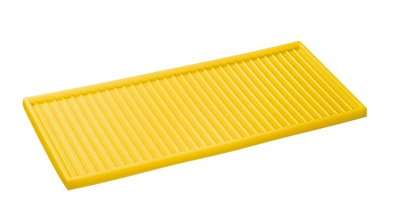 Justrite 29055 Yellow Cabinet Top Polyethylene Tray 30 40 45 Gallon Safety Cabinet 17 Gallon Piggyback Safety Cabinets