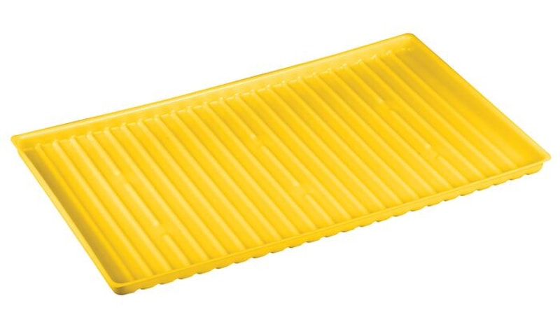 Justrite 29056 Tray Sump Liner Undercounter 22 Gallon Under Fume Hood 23 Gallon Yellow, 23 Gallon Accessories for Safety Cabinets