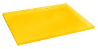 Justrite 29058 Yellow Polyethylene Tray Sump Shelf 29945 90 Gallon Safety Cabinet