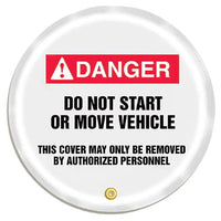 JJ Keller STOPOUT Steering Wheel Message Cover - Danger Do Not Start or Move Vehicle