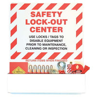JJ Keller STOPOUT Lockout Center - Aluminum Pocket Board