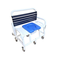 Mor-Medical 34" Bariatric Drop Arm Commode Chair, 710 lbs Capacity