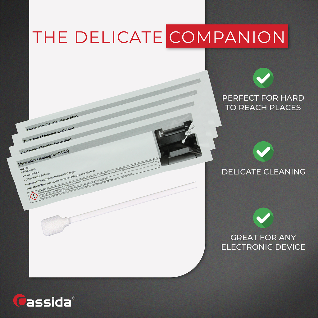 Cassida A-CP-SW CleanPro Cleaning Swabs