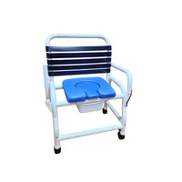Mor-Medical 26" Drop-Arm Bariatric Commode Chair