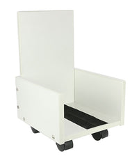 Skillbuilders 2-piece mobile floor sitter, wood base ONLY, large — for Seating Systems in Clinical and Institutional Care