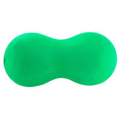 CanDo Inflatable Exercise Saddle Roll - Green - 24" Dia x 43" L (60 cm Dia x 110 cm L) — for Treatment and Examination Rooms