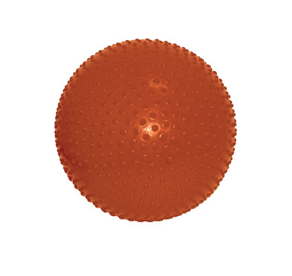 CanDo Inflatable Exercise Ball - Sensi-Ball - Orange - 22" (55 cm) — for Treatment and Examination Rooms