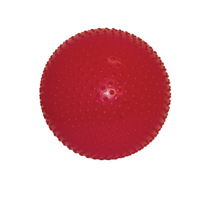 CanDo Inflatable Exercise Ball - Sensi-Ball - Red - 30" (75 cm) — for Treatment and Examination Rooms