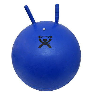 CanDo Inflatable Exercise Jump Ball - Blue - 22" (55 cm) — for Treatment and Examination Rooms