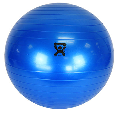 CanDo Inflatable Exercise Ball - Blue - 42" (105 cm) — for Treatment and Examination Rooms