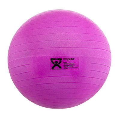 CanDo Inflatable Exercise Ball - ABS Extra Thick - Purple - 14.75" (37.5 cm) — for Treatment and Examination Rooms