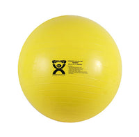 CanDo Inflatable Ball, Yellow, 45cm (17.7in) — for Treatment and Examination Rooms