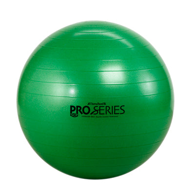 TheraBand Inflatable Exercise Ball - Pro Series SCP - Green - 26" (65 cm) — for Resistance Training and Rehabilitation