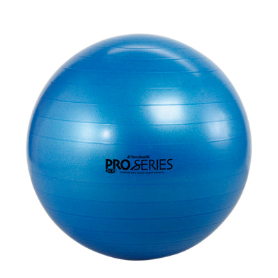 TheraBand Inflatable Exercise Ball - Pro Series SCP - Blue - 30" (75 cm) — for Resistance Training and Rehabilitation