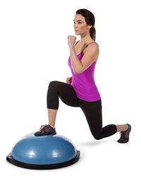 BOSU Home Balance Trainer, Blue — for Balance Training and Fall Prevention