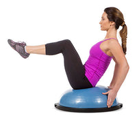 BOSU Home Balance Trainer, Blue — for Balance Training and Fall Prevention