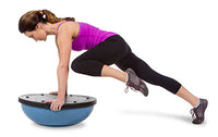 BOSU Home Balance Trainer, Blue — for Balance Training and Fall Prevention