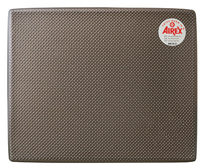 Airex Balance Pad, Elite, 16" x 20" x 2.5", Lava — for Balance Training and Fall Prevention