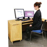 CanDo Sitting Wedge - Adult size - 15" x 15" — for Elevated Positioning and Comfort