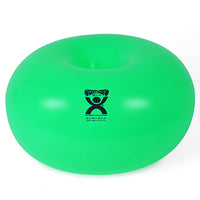 CanDo Donut Ball - Green - 26" Dia x 14" H (65 cm Dia x 35 cm H) — for Treatment and Examination Rooms