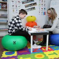 CanDo Donut Ball - Green - 26" Dia x 14" H (65 cm Dia x 35 cm H) — for Treatment and Examination Rooms