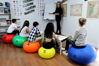CanDo Donut Ball - Green - 26" Dia x 14" H (65 cm Dia x 35 cm H) — for Treatment and Examination Rooms